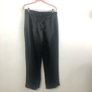 Jaclyn Smith satin dress pants